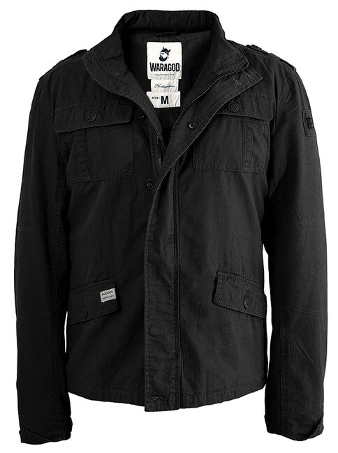 WARAGOD Northumbria Jacke, schwarz
