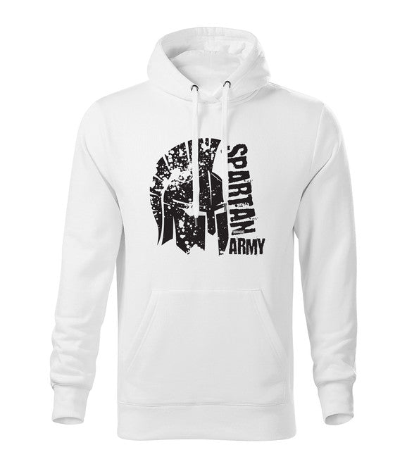 DRAGOWA herren-hoodie León, weiß 320g/m2