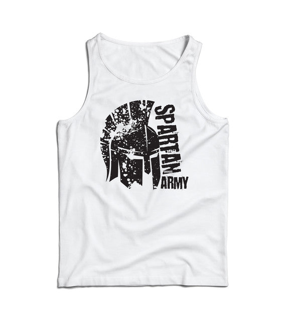 DRAGOWA herren-Tanktop León, weiß 160g/m2