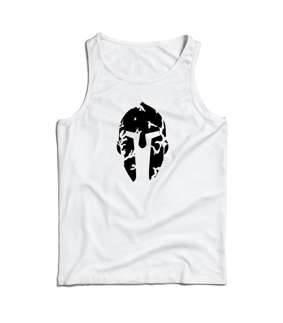 DRAGOWA herren-Tanktop Spartan, weiß 160g/m2