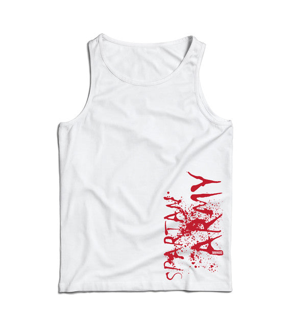 DRAGOWA herren-Tanktop WAR, weiß 160g/m2