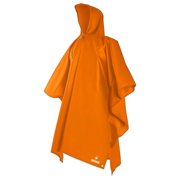 WARAGOD Poncho Lag, orange