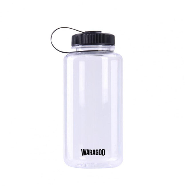 WARAGOD Aesir breite sportflasche 1000 ml, transparent