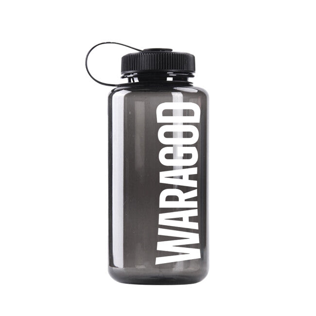 WARAGOD Sigyn breite sportflasche 1000 ml, schwarz