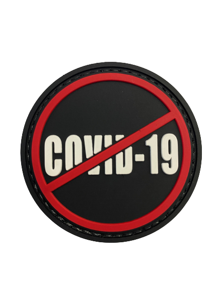 WARAGOD Stop Covid 19 PVC Applikation