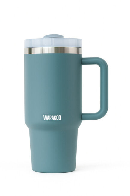 WARAGOD InsulCup Thermobecher 1180ml, blau