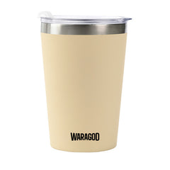 WARAGOD Scout Thermobecher 355ml cremefarben