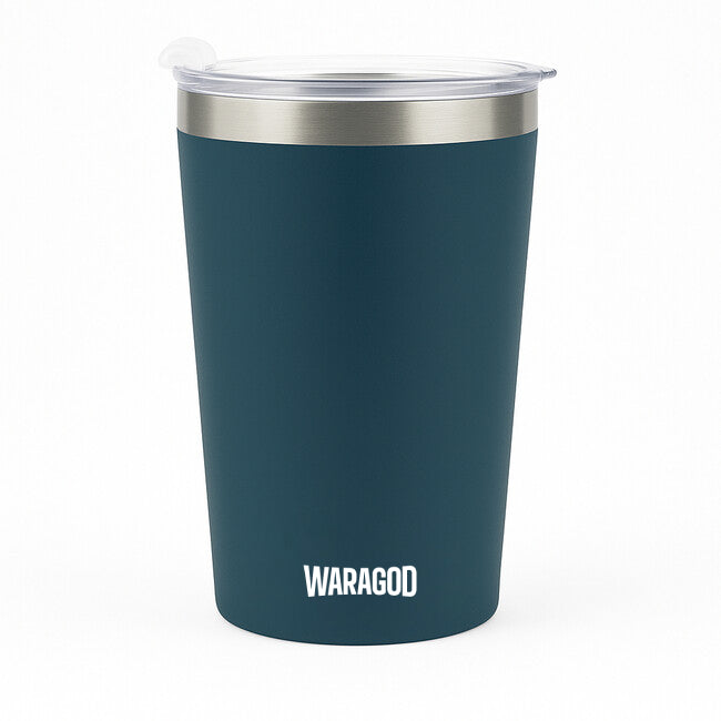 WARAGOD Scout Thermobecher 355ml, blau
