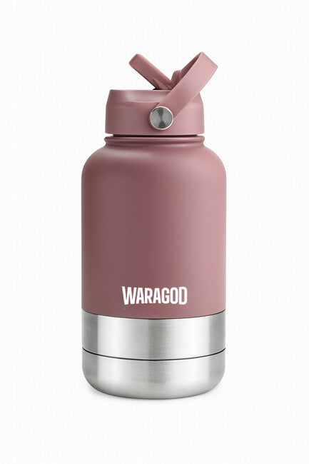 WARAGOD Aura Thermoskanne 3in1 1000ml, rosa