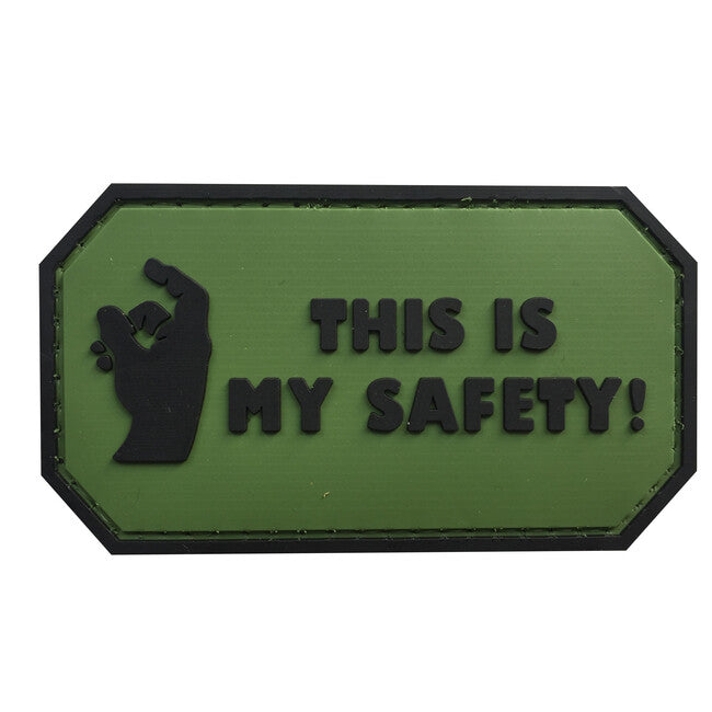 WARAGOD This is my Safety PVC patch, grün