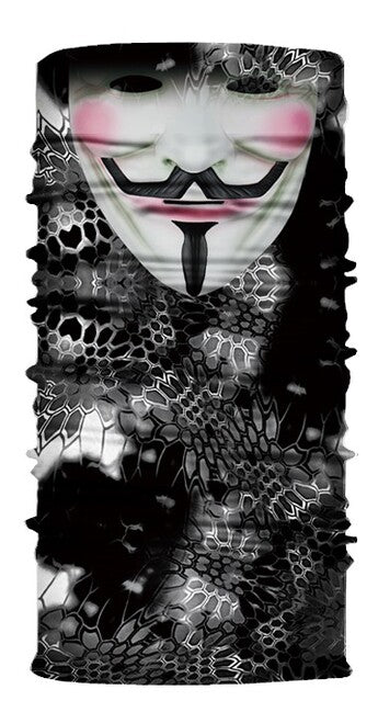 WARAGOD Värme Anonymous multifunktionstuch