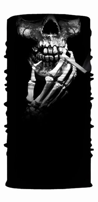 WARAGOD Värme Multifunktionstuch Smoking Skull