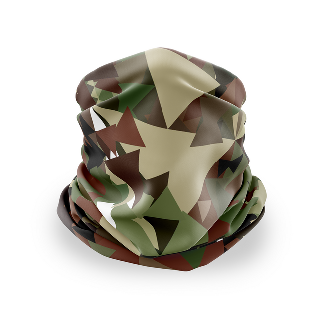 WARAGOD Värme woodland triangle multifunktionstuch