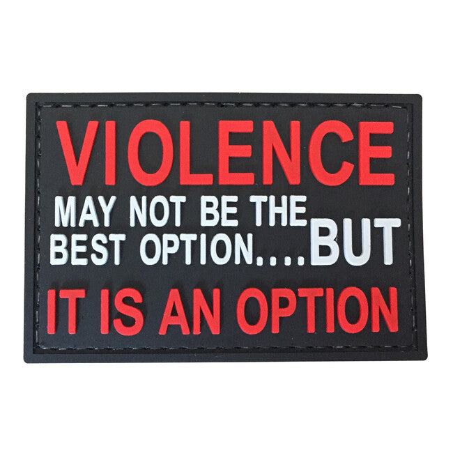 WARAGOD Violence PVC Applikation