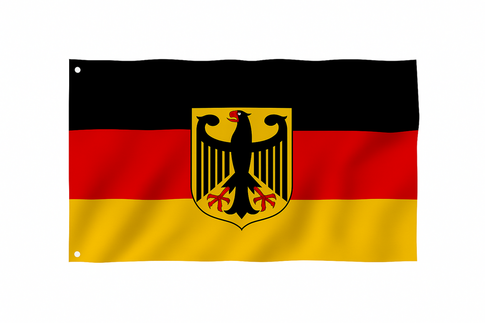 WARAGOD Flagge Deutschlands 150x90 cm