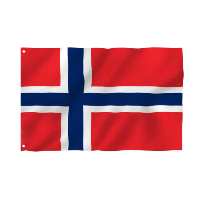 WARAGOD Flagge Norwegens 150x90 cm