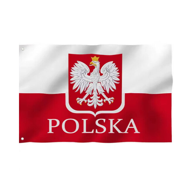 WARAGOD Flagge Polens 150x90 cm