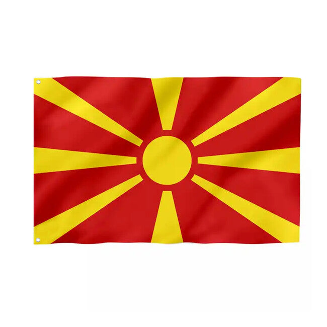 WARAGOD Flagge Nordmazedonien 150x90 cm