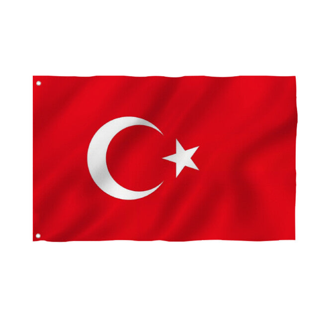 WARAGOD Flagge der Türkei 150x90 cm
