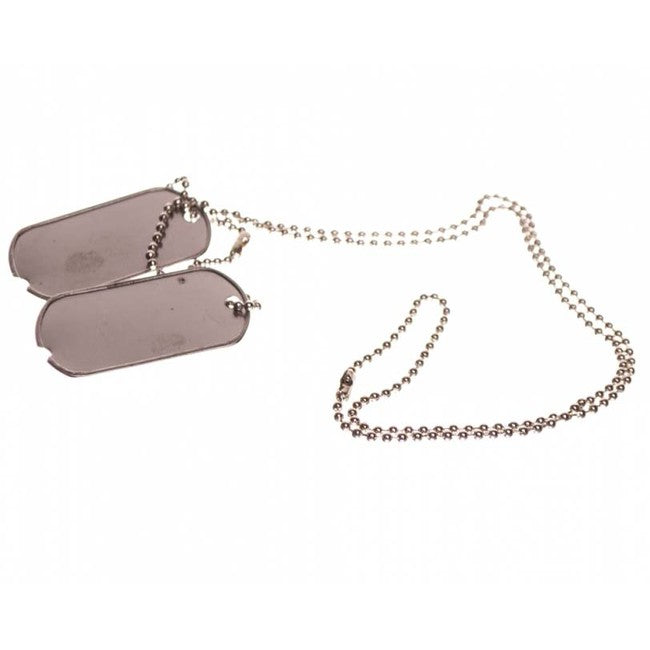 WARAGOD Militärische ID-Tags Dog Tags rostfreier Stahl