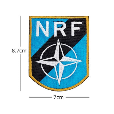 Gestickte Klettaufnäher