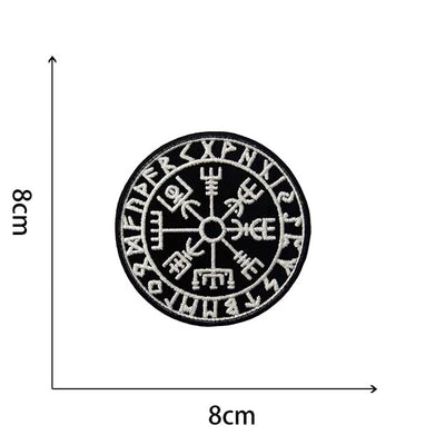 Gestickte Klettaufnäher
