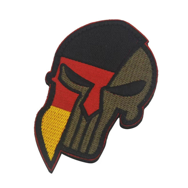 WARAGOD Punisher gestickter aufnäher deutschland