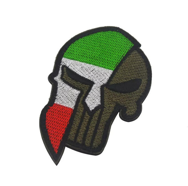 WARAGOD Gestickter Aufnäher Punisher Italien