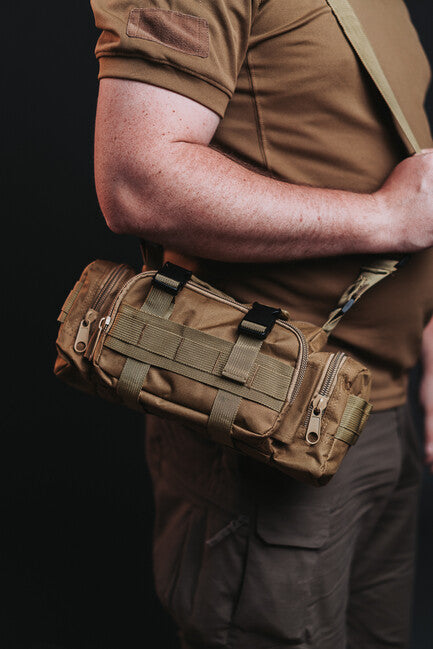 WARAGOD HÖFT TAKTISCHE NIERENtasche, khaki