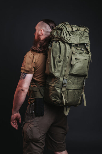 WARAGOD Soldat Assault Backpack 65L, Black