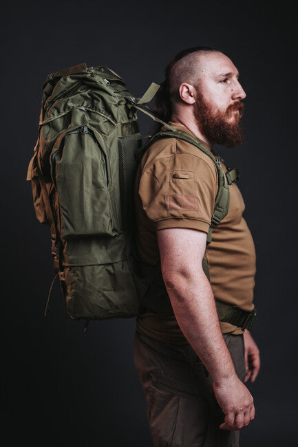 WARAGOD Soldat Assault Backpack 65L, Olive