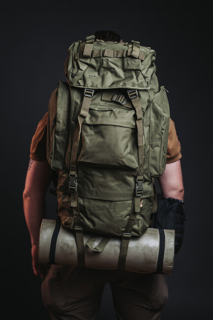 WARAGOD Soldat Assault Backpack 65L, Black