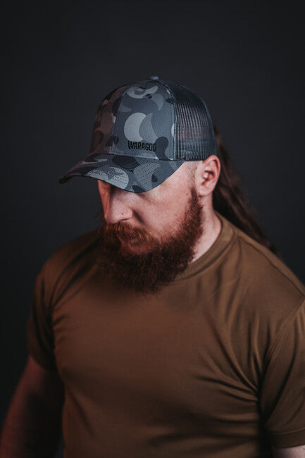 WARAGOD Joküll Cap, Grey Camo