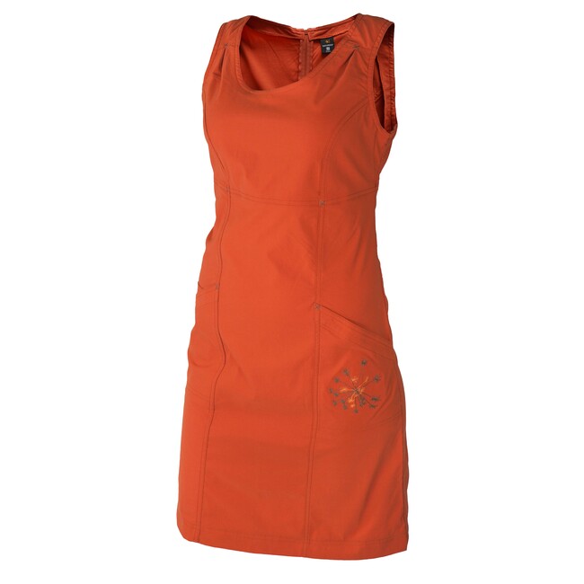Warmpeace Friday Better Dress, gebranntes Ocker