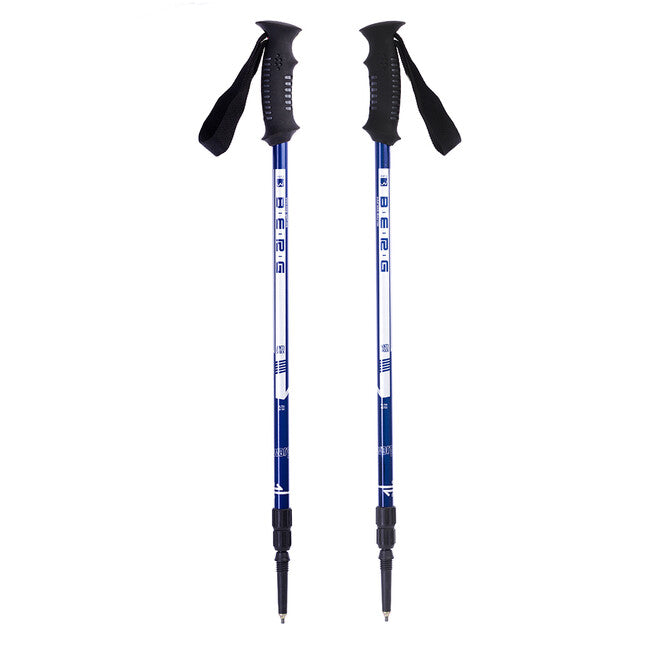 Warp Berg Antishock blau-silberne Trekkingstöcke 145 cm