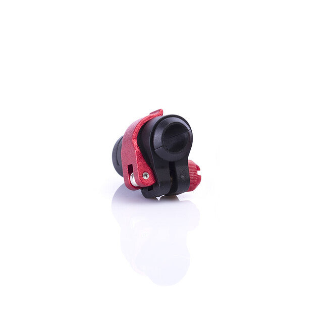 Warp ND - Flip-Lock Mechanik FL-17 schwarzer Kunststoff roter ALU Hebel rote Mutter für Durchmesser 14mm