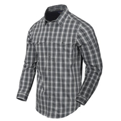 Helikon-Tex polo majica taktična za prikrito nošenje, Foggy Grey Plaid