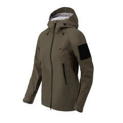 Helikon-Tex SQUALL Hardshell Damen TorrentStretch Jacke, Taiga Green