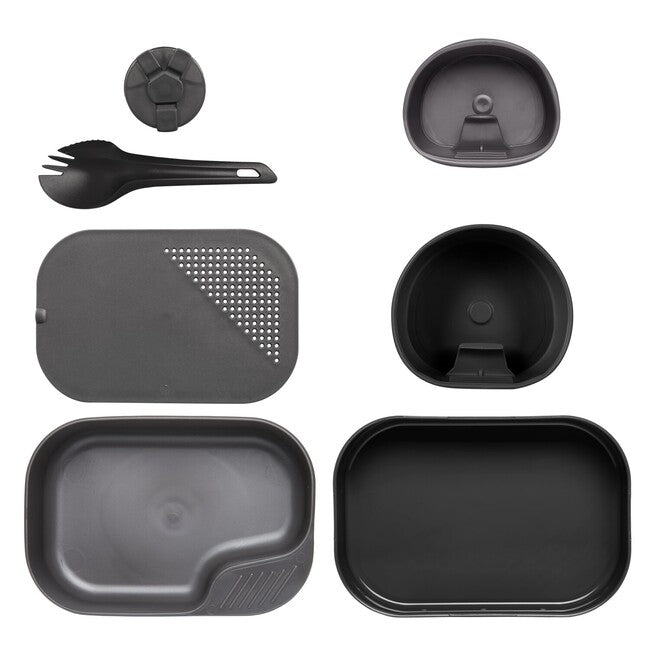 wildo Camping-Set - Black / Dark Grey (ID W10261)