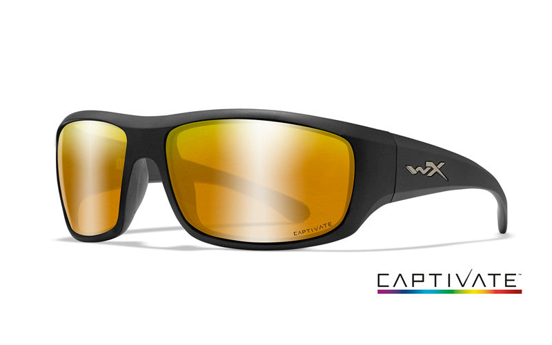 WILEY X Captivate Omega polarisierte Brille Bronze Mirror