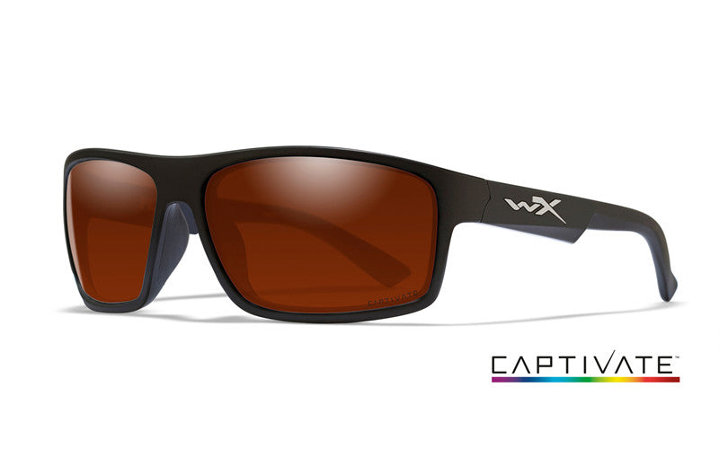 WILEY X Captivate Peak polarisierte Brille Copper Mirror