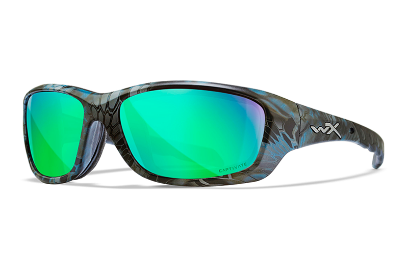 WILEY X GRAVITY Spiegel - Sonnenbrille polarisiert, grün