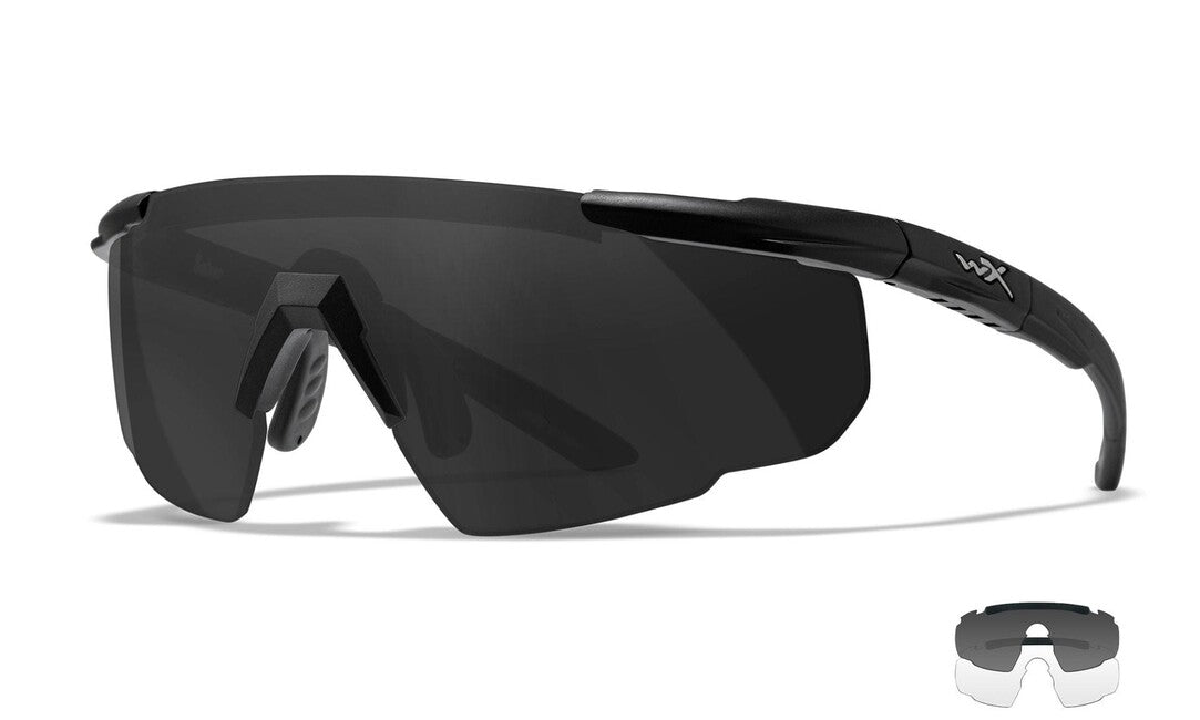 WILEY X Saber Advanced Schutzbrille grau klar/ matt schwarz