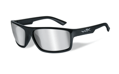Wiley X Peak polarisierte Brille, grey silver flash mirror