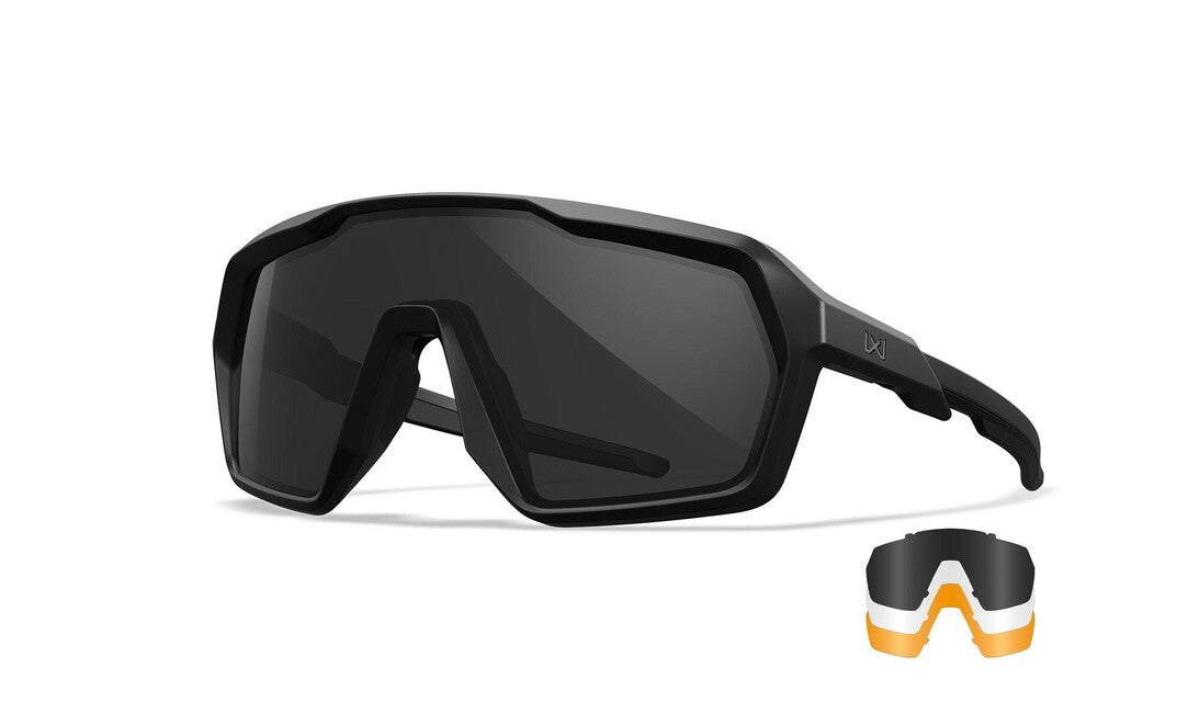 Wiley X Citadel Sonnenbrille, Clear/grey/light rust/matte black