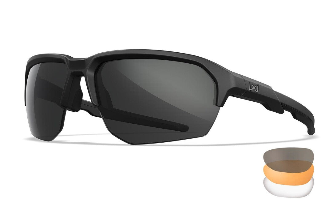 WILEY X Jakl Sonnenbrille Grau/Klar/Hell Rost/Mattschwarz