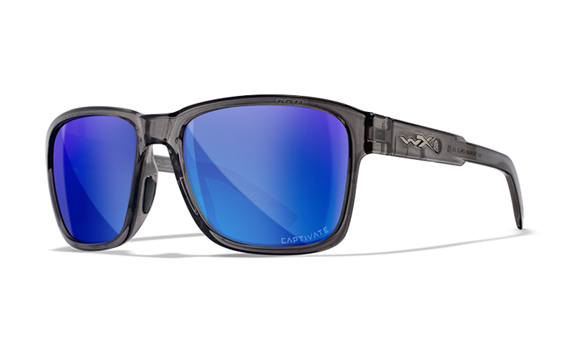WILEY X Trek polarisierte Sonnenbrille, blau