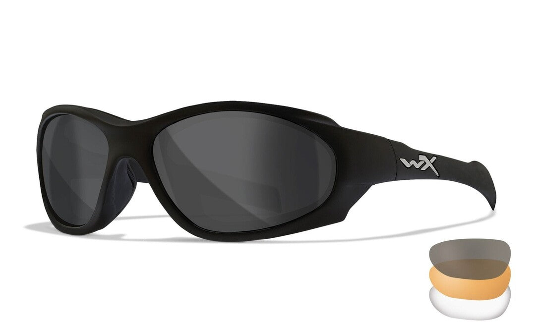 WILEY X XL-1 ADVANCED COMM grau klar hell rost