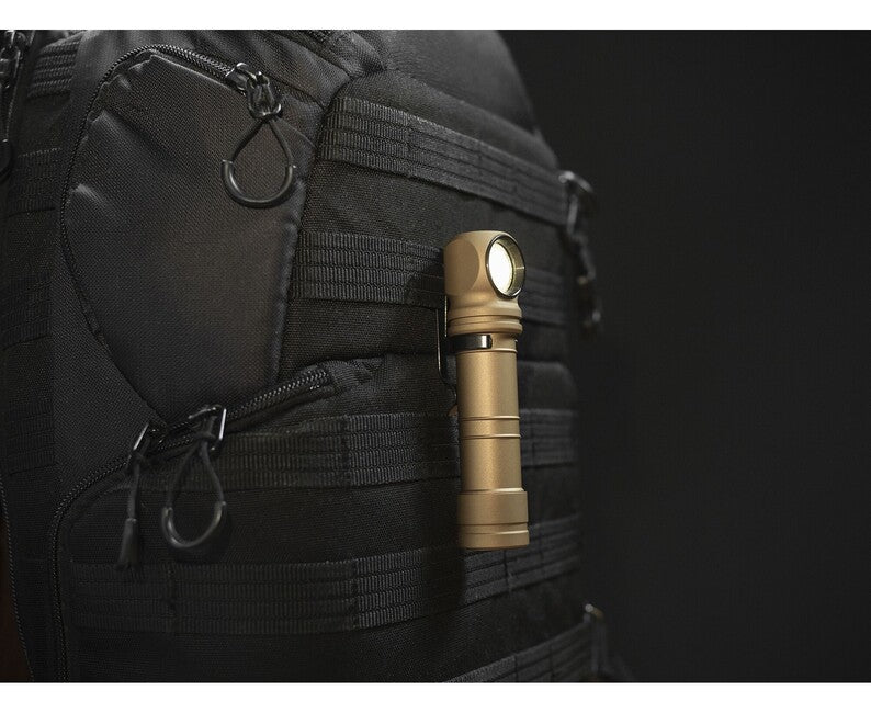 ArmyTek Wizard C2 Pro Max Magnet White LED Flashlight with Magnetic Mount, Battery Powered, 4000 lm, Sand