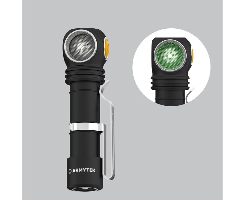 Armytek Wizard C2 WG White LED Headlamp, Battery Powered, 1100 lm